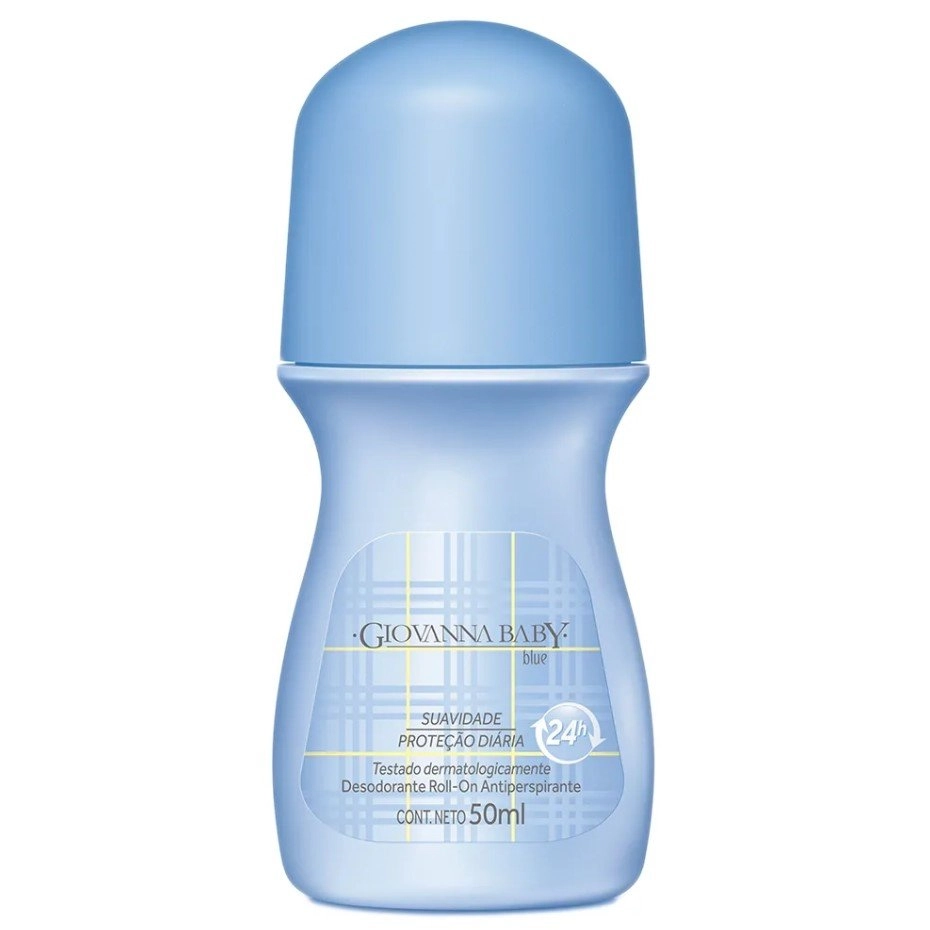 Desodorante Roll On Antiperspirante Blue Giovanna Baby 50ml