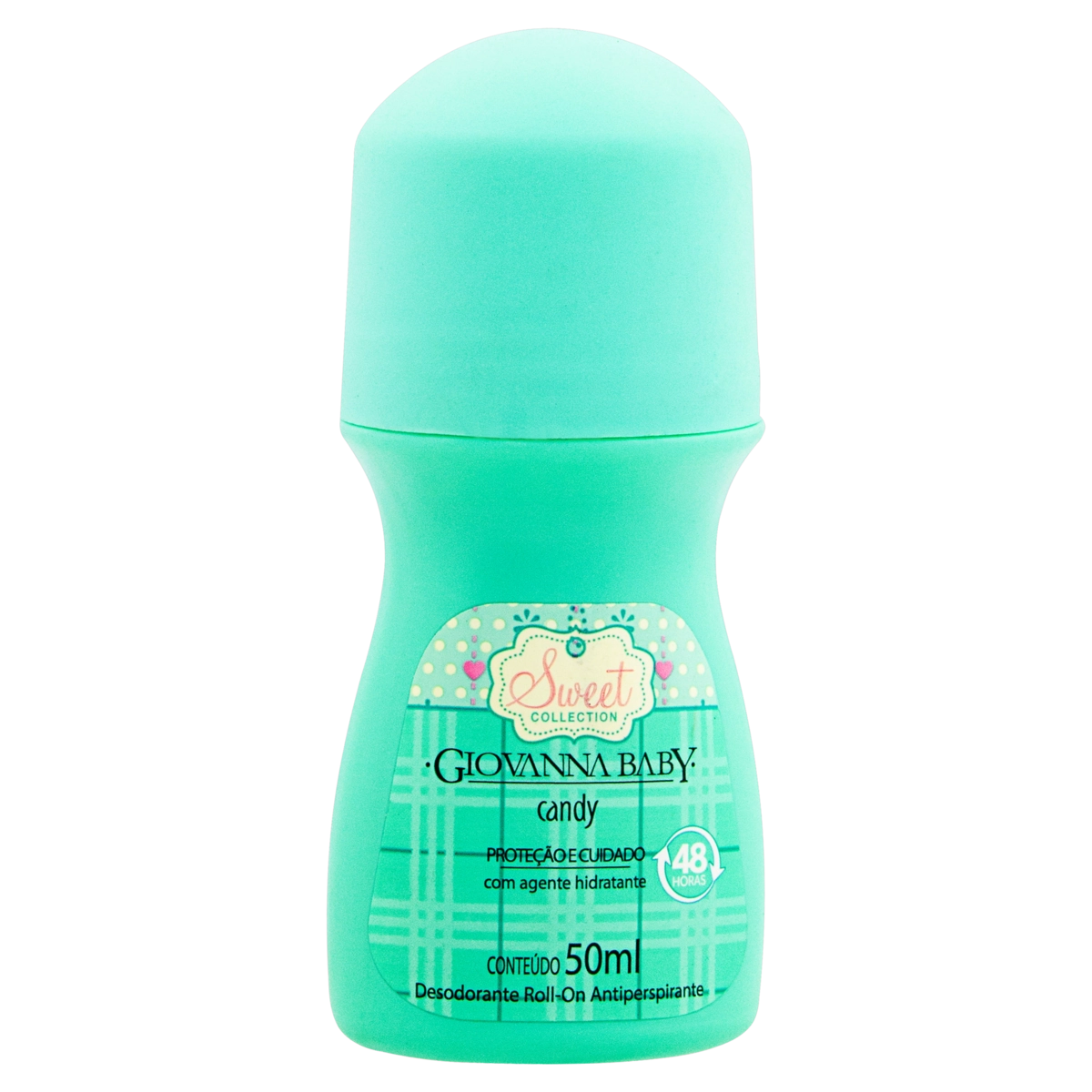 Desodorante Roll On Antiperspirante Candy Giovanna Baby Sweet Collection 50ml