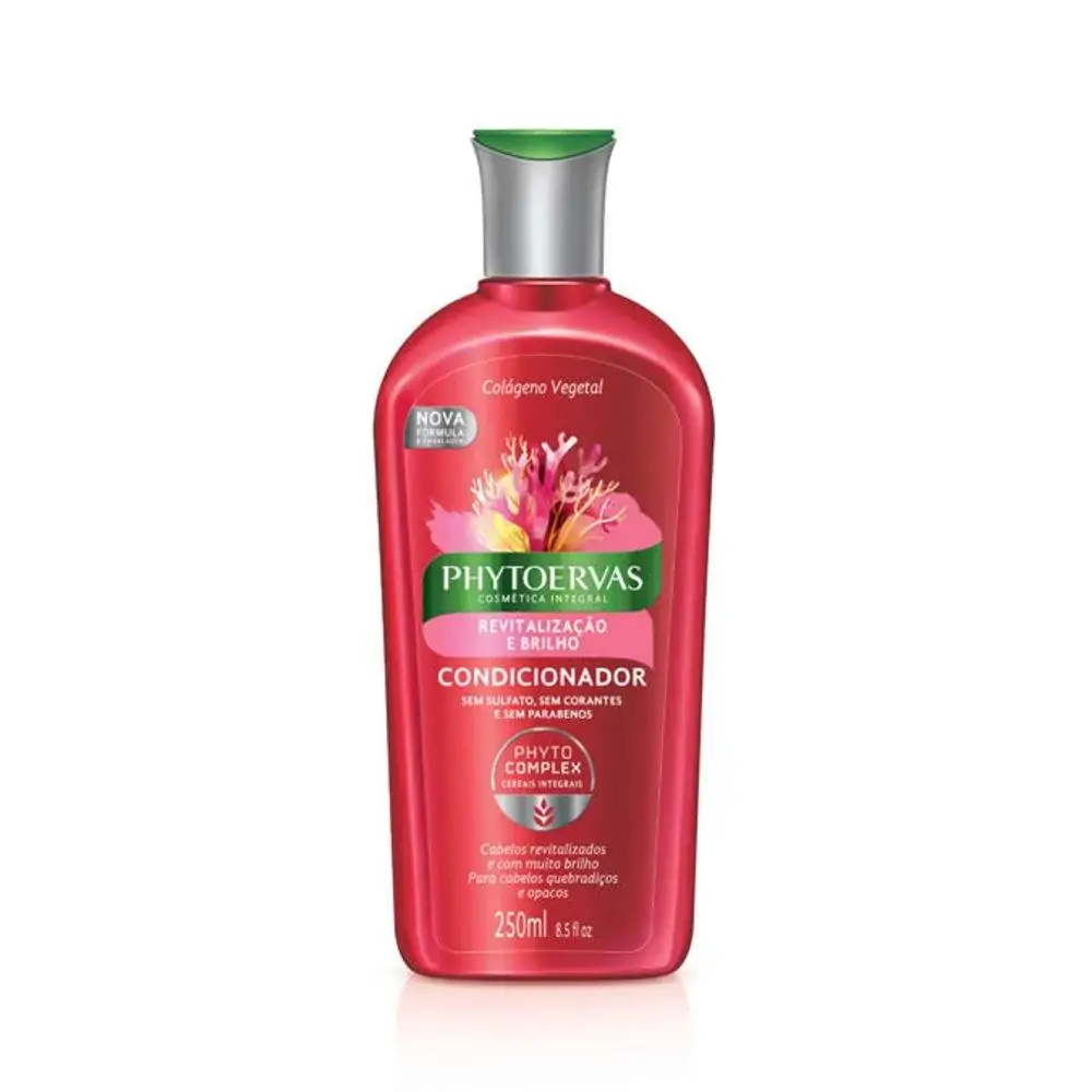 Condicionador Uso Diário Phytoervas 250ml Revitalização E Brilho Unit
