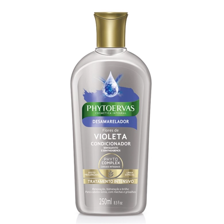 Condicionador Uso Diário Phytoervas 250ml Desamarelador Unit