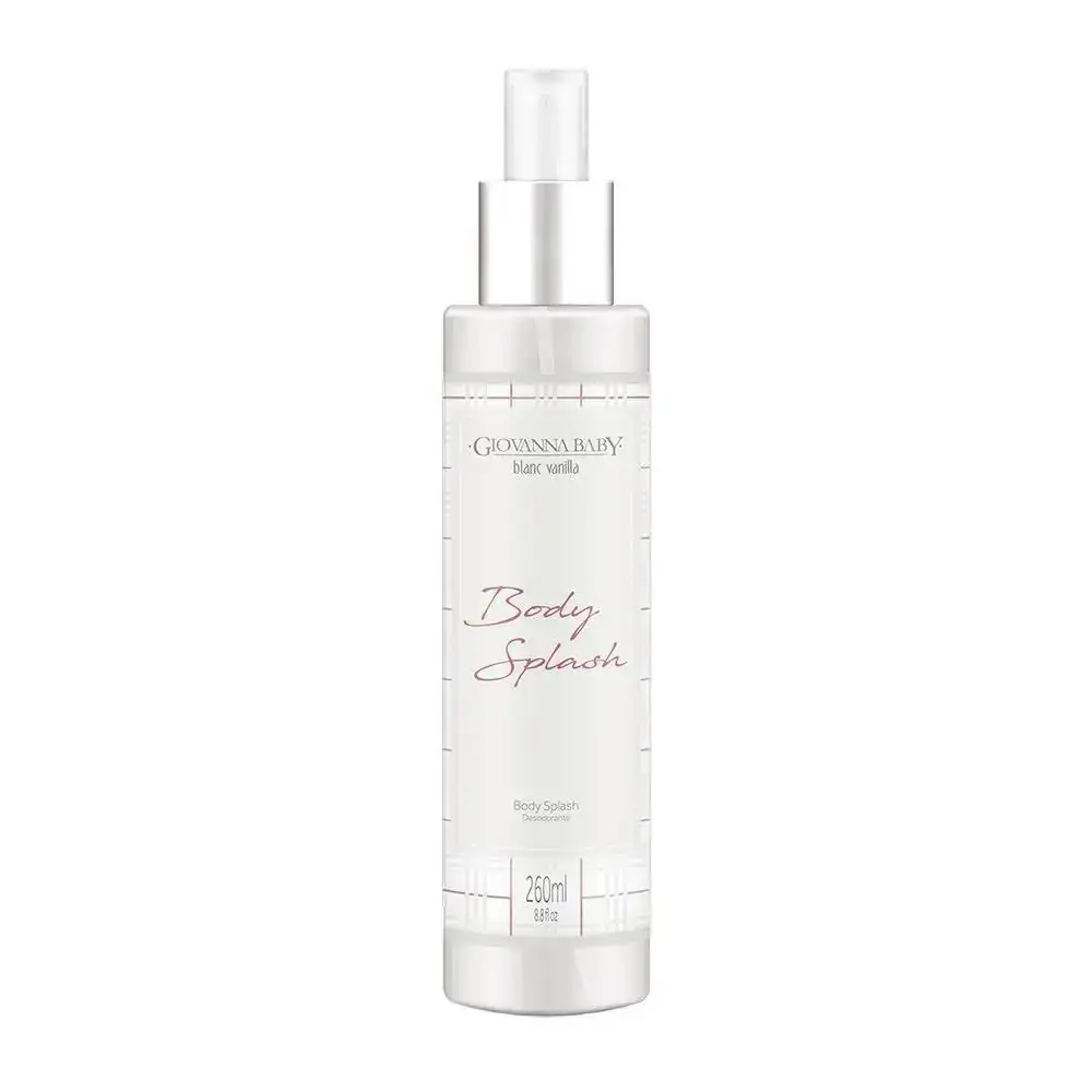 Desodorante Body Splash Blanc Vanilla Giovanna Baby Frasco 260ml Spray