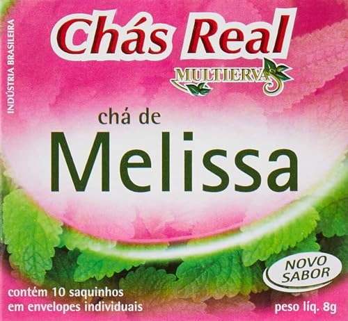 Chá Melissa Chás Real Caixa 8g 10 Unidades