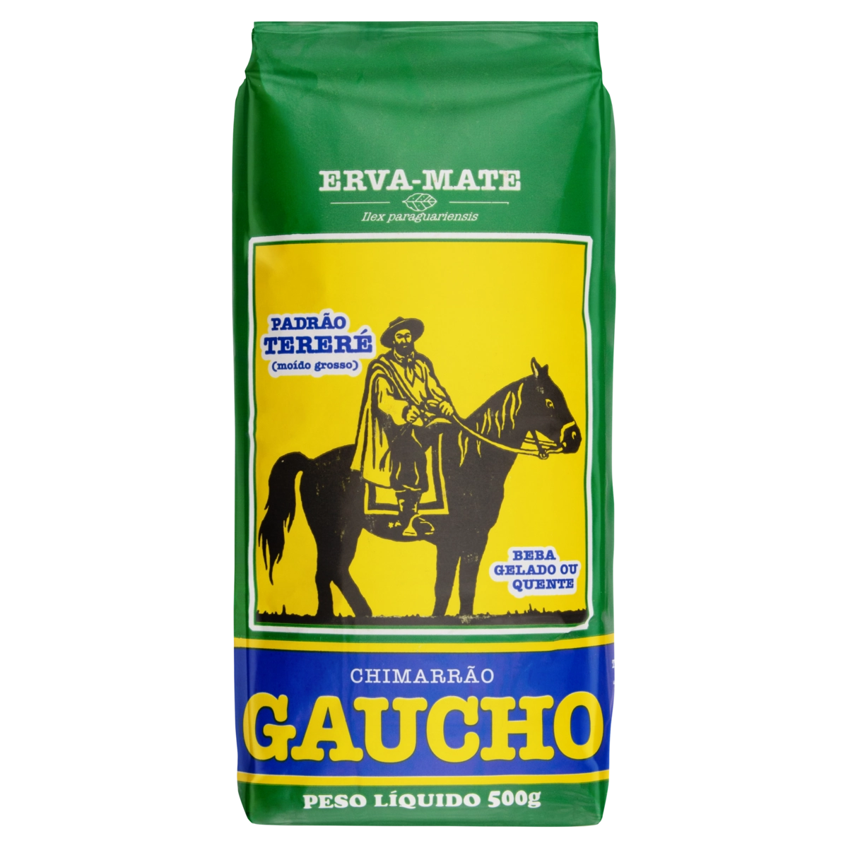 Erva Mate Chimarrão E Tereré Moída Grossa Gaúcho Pacote 500g