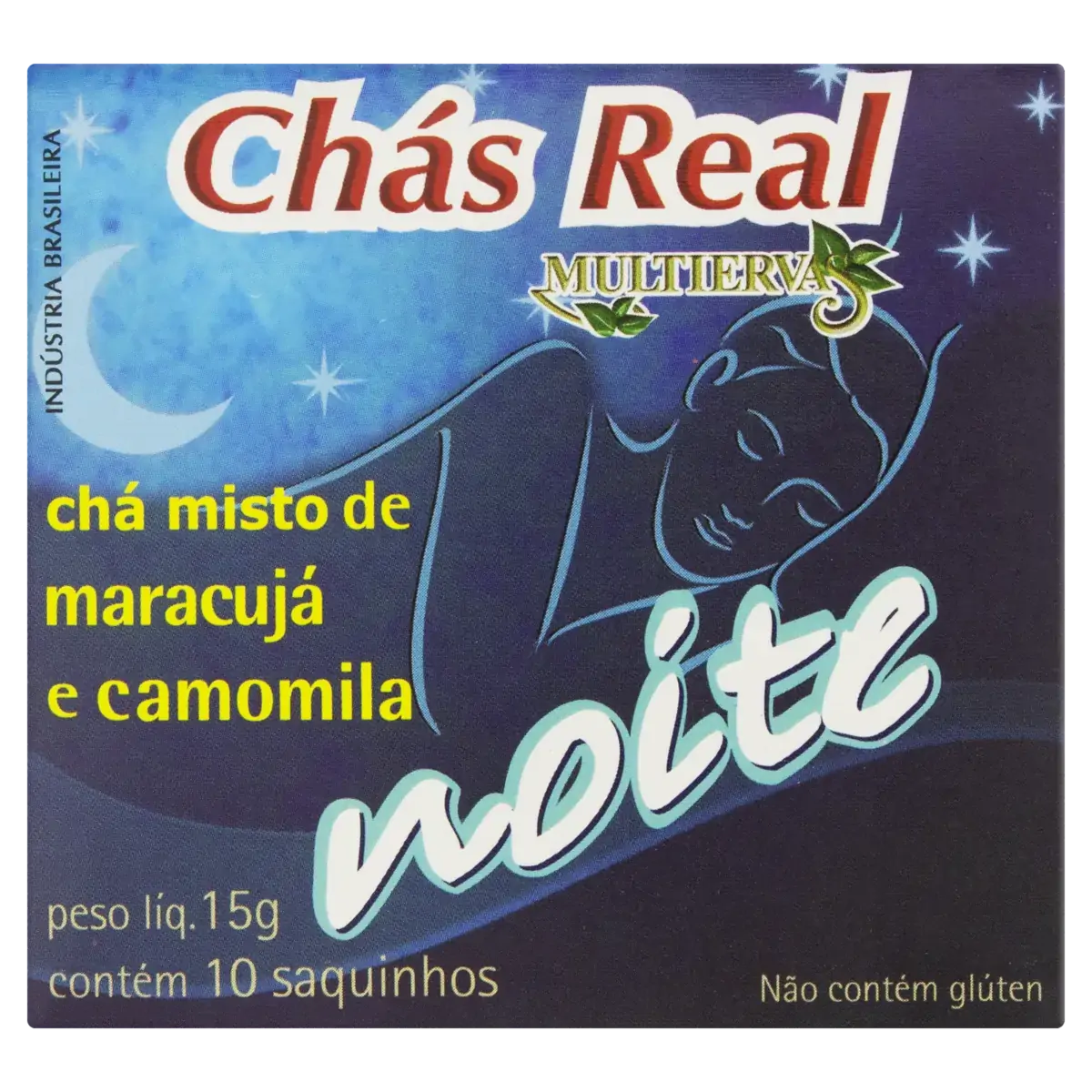 Chá Maracujá E Camomila Chás Real Caixa 15g 10 Unidades