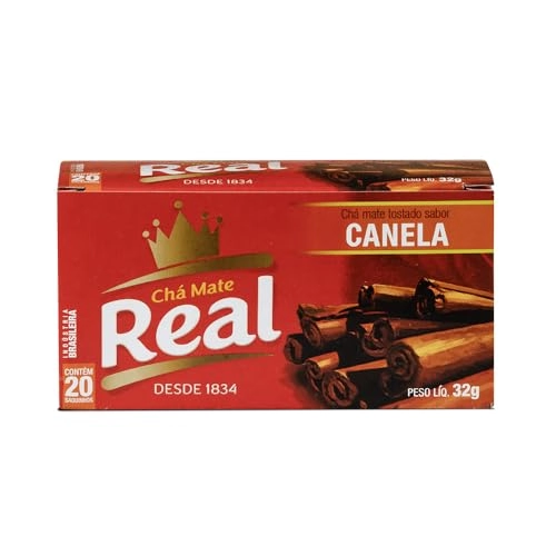 Chá Mate Tostado Canela Real Caixa 32g 20 Unidades