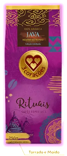 Cafe 3 Coracoes 250g Rituais Java