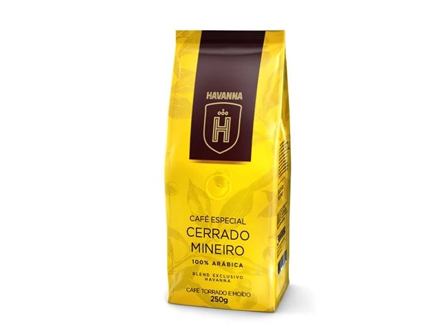 Café Torrado E Moído Havanna Blend Exclusivo Pacote 250g