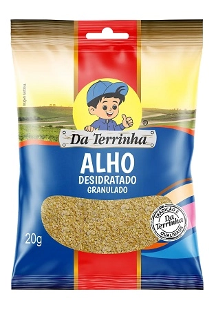 Alho Desidratado Da Terrinha Granulado 20g