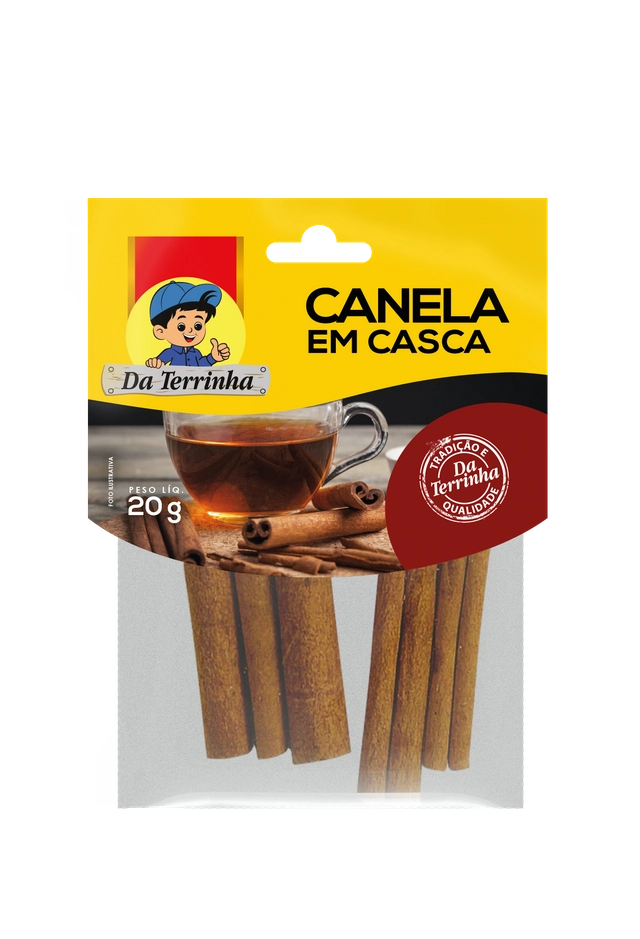 Canela Em Casca Da Terrinha 20g