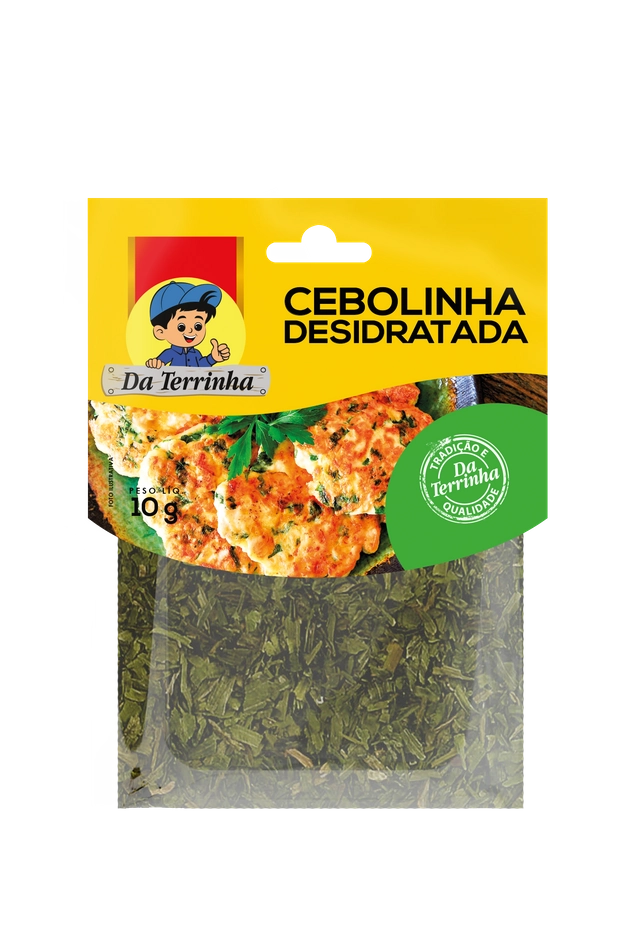 Cebolinha Desidratada Da Terrinha 10g