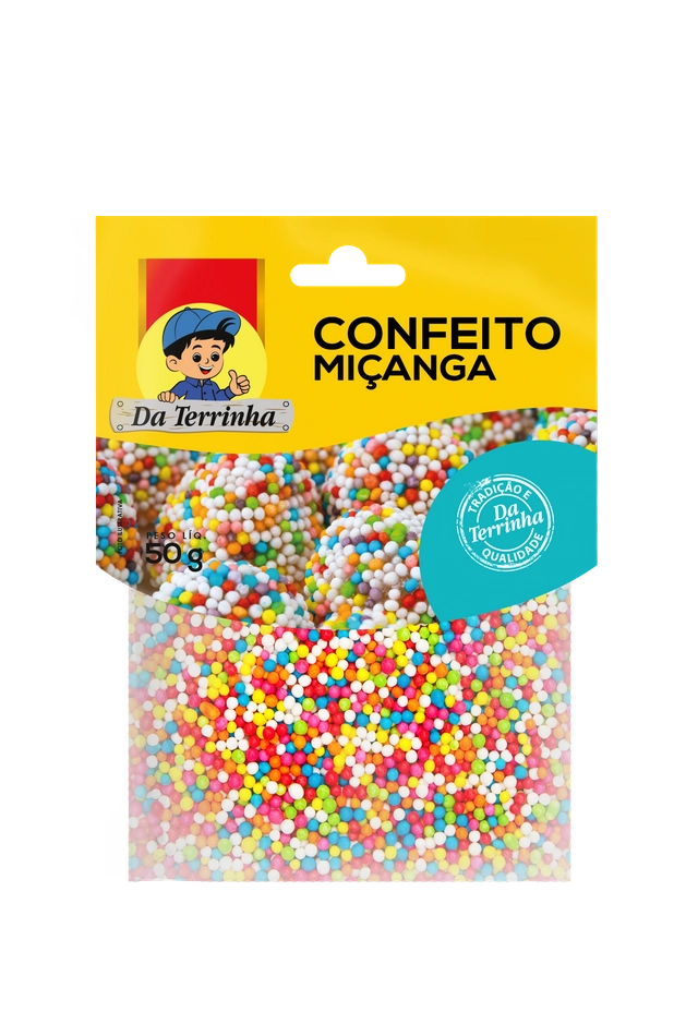 Confeito Da Terrinha Micanga 50g