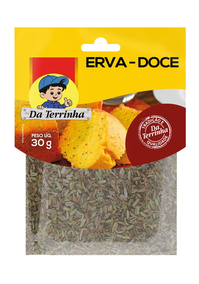 Erva Doce Da Terrinha 30g