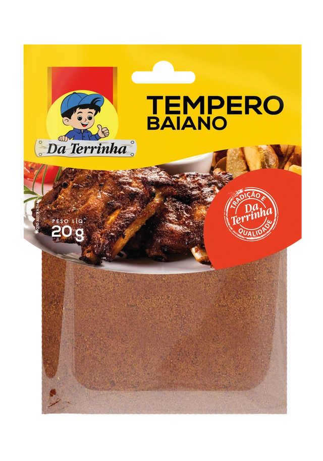 Tempero Baiano Da Terrinha 20g