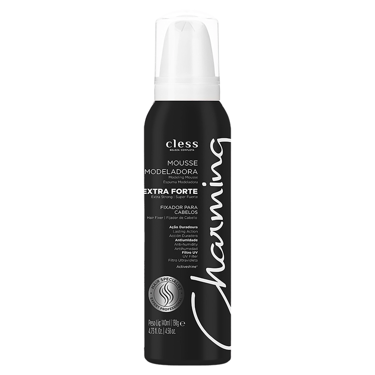 Mousse Modeladora Extraforte Charming Frasco 140ml