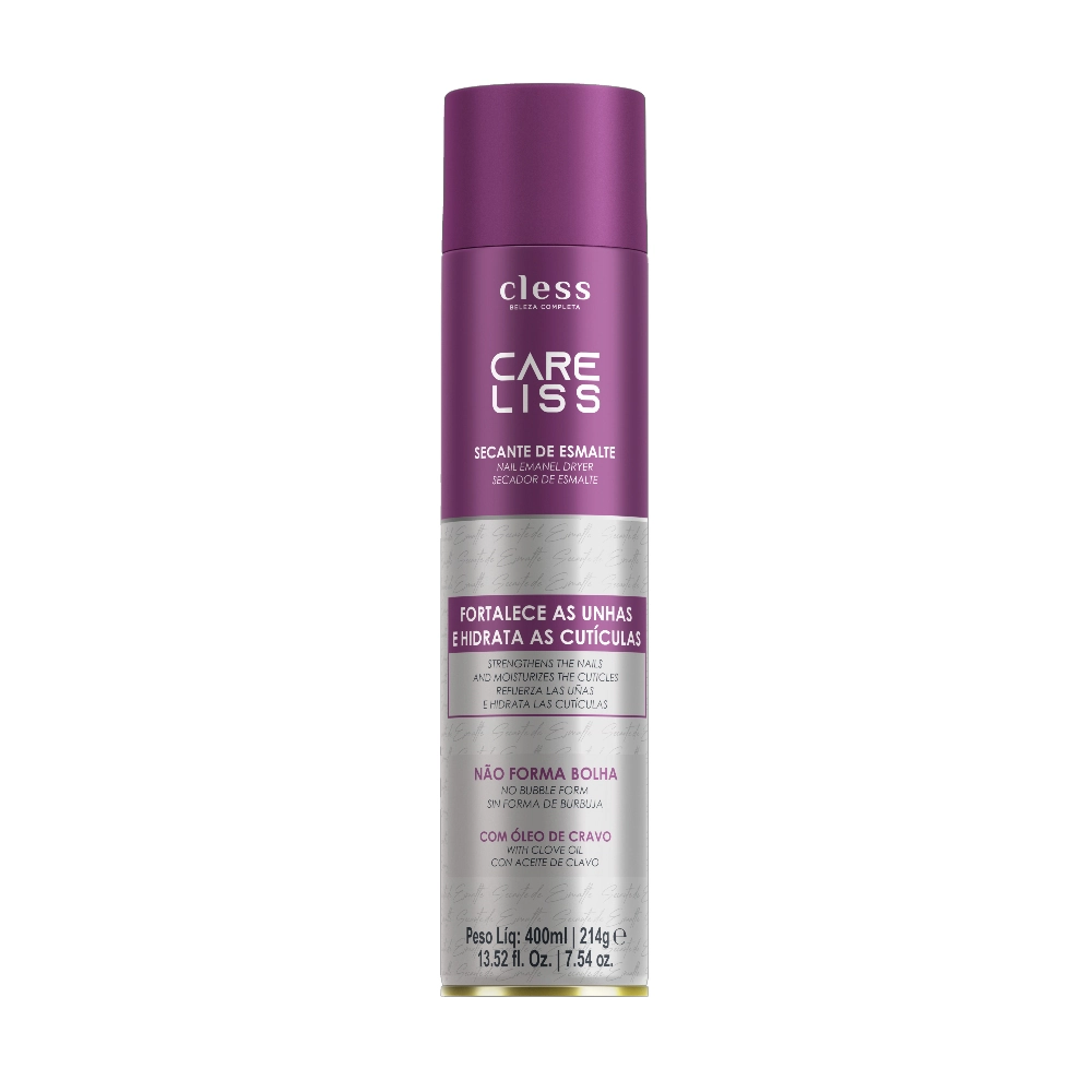 Secante De Esmalte Care Liss Frasco 400ml Spray