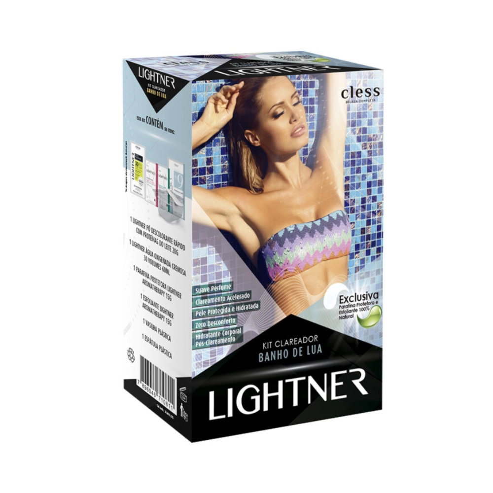 Kit Clareador Pó Banho De Lua Suave Lightner