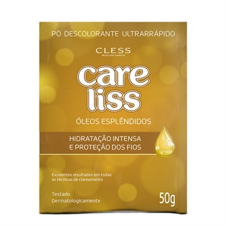 Descolorante Em Pó Care Liss 50g óleo Verde Unit