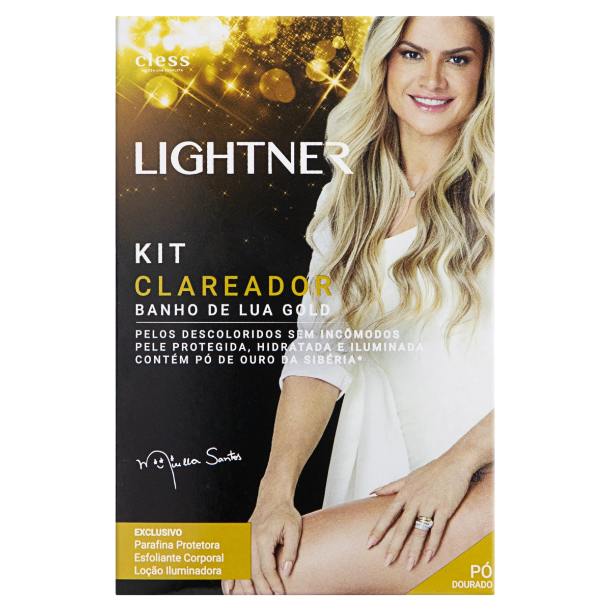 Kit Clareador Banho De Lua Gold Cless Lightner