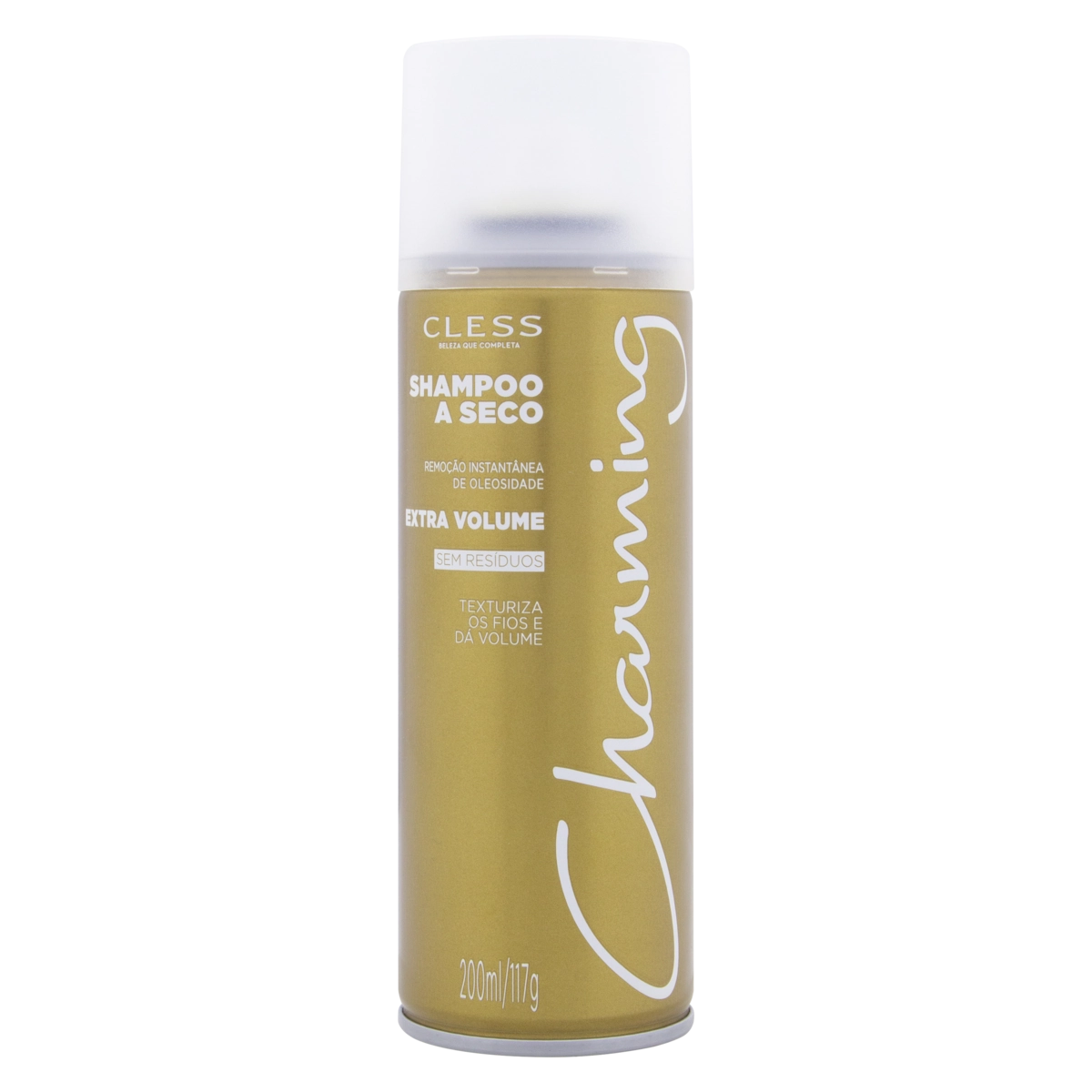 Shampoo A Seco Cless Charming Extra Volume Frasco 200ml