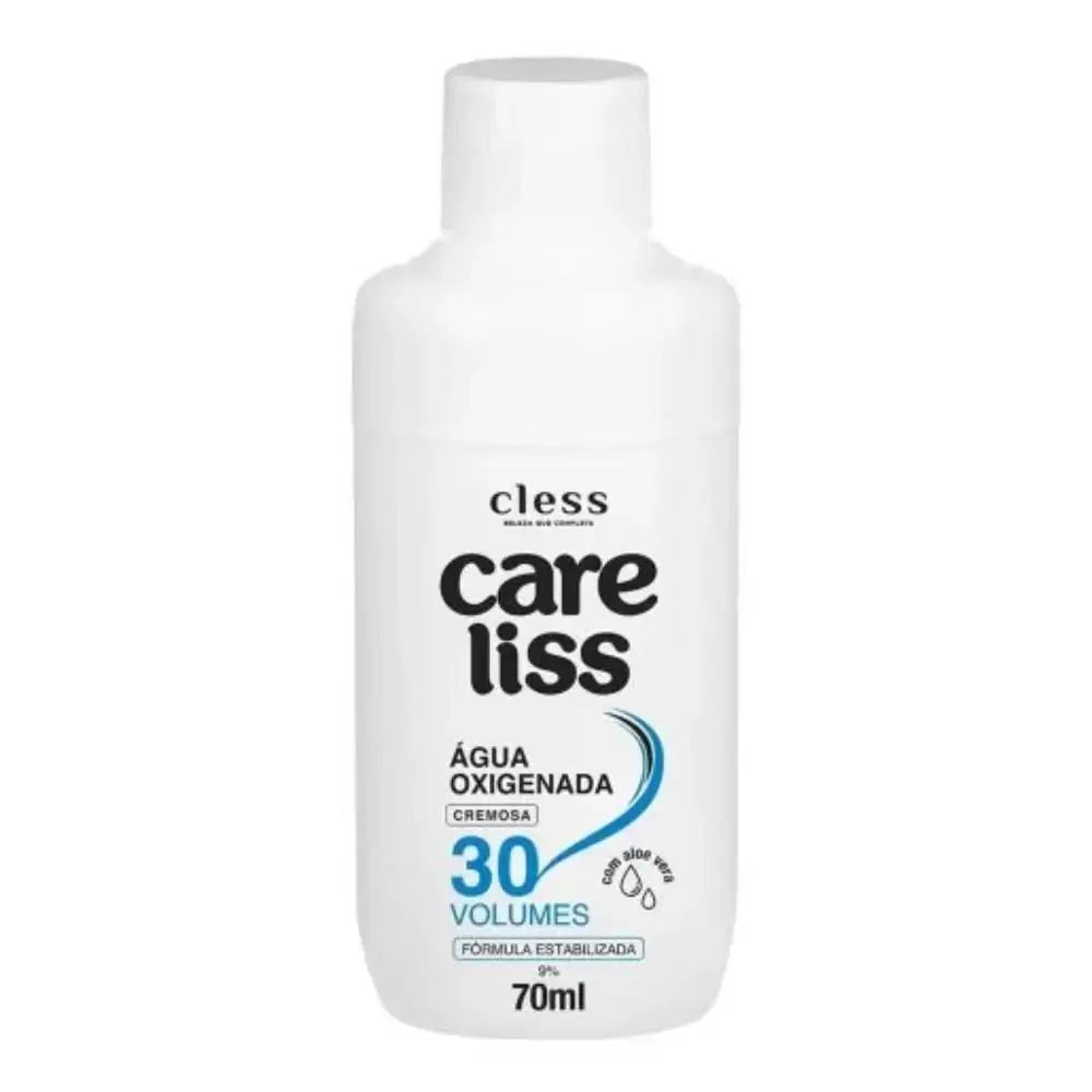 água Oxigenada Cremosa Care Liss 30 Volumes