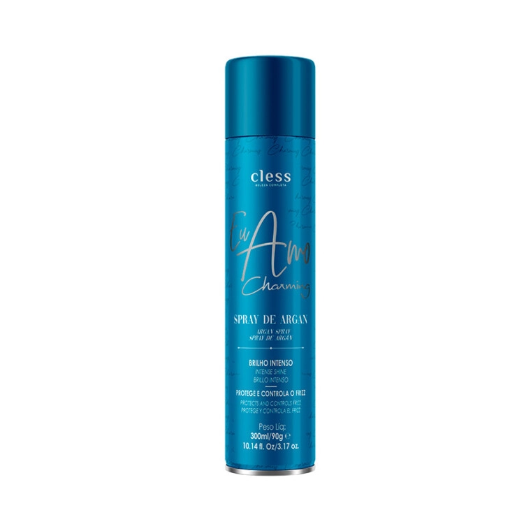 Spray De Argan Brilho Intenso Eu Amo Charming Frasco 300ml