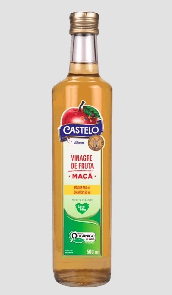 Vinagre Castelo Maca Organico 500ml