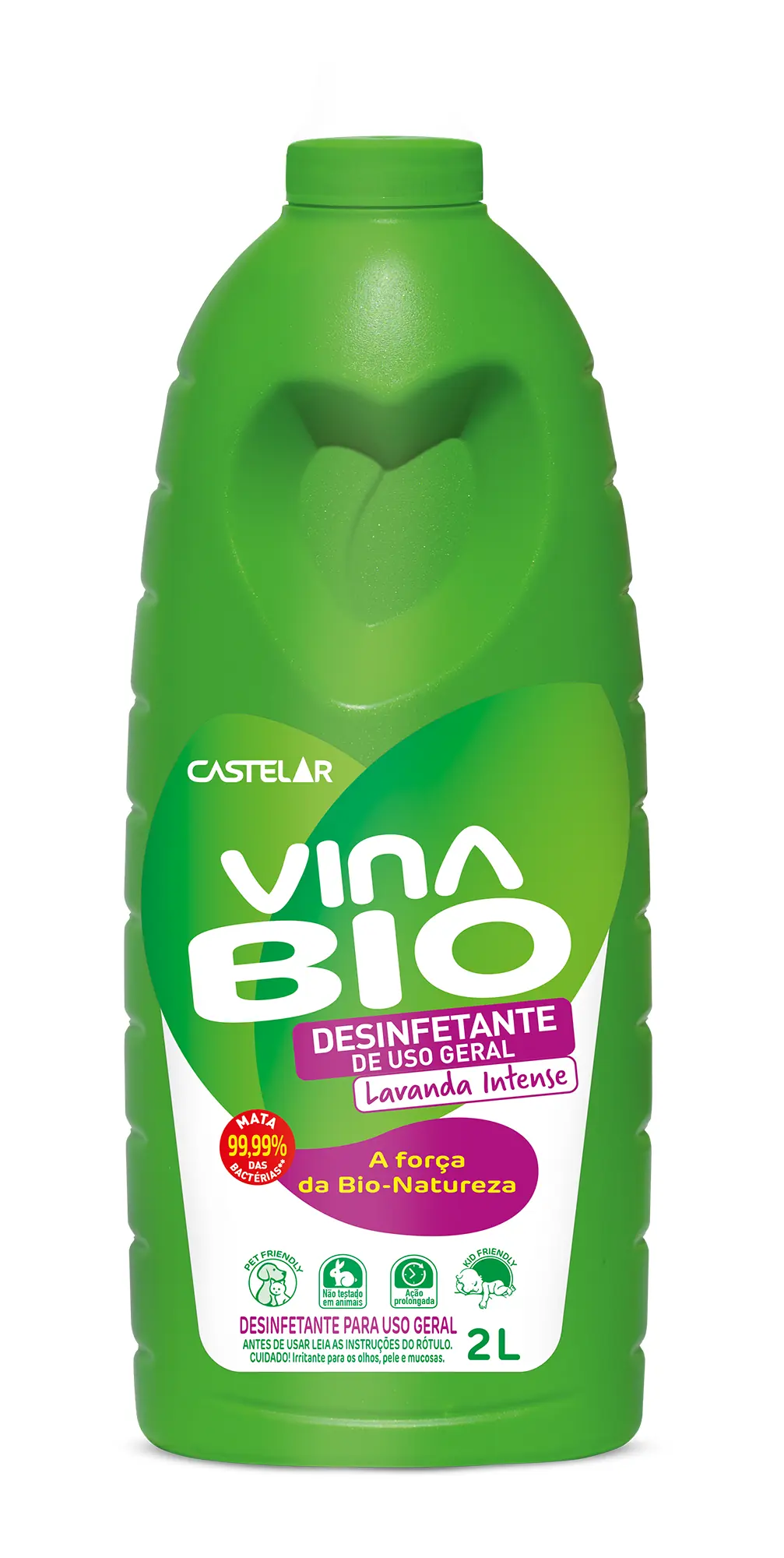 Desinfetante Castelar Vinabio 2l Lavanda Intense