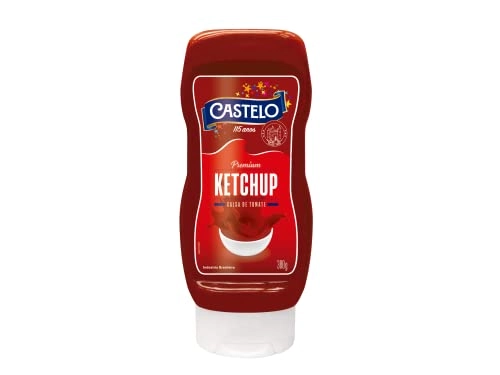Ketchup Trad Top Down Castelo 380g
