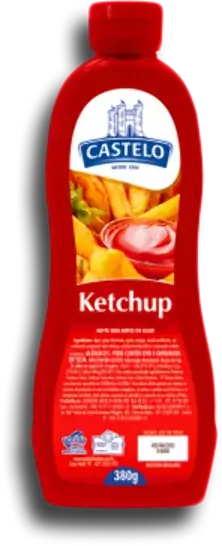 Ketchup Tradicional Castelo 380g