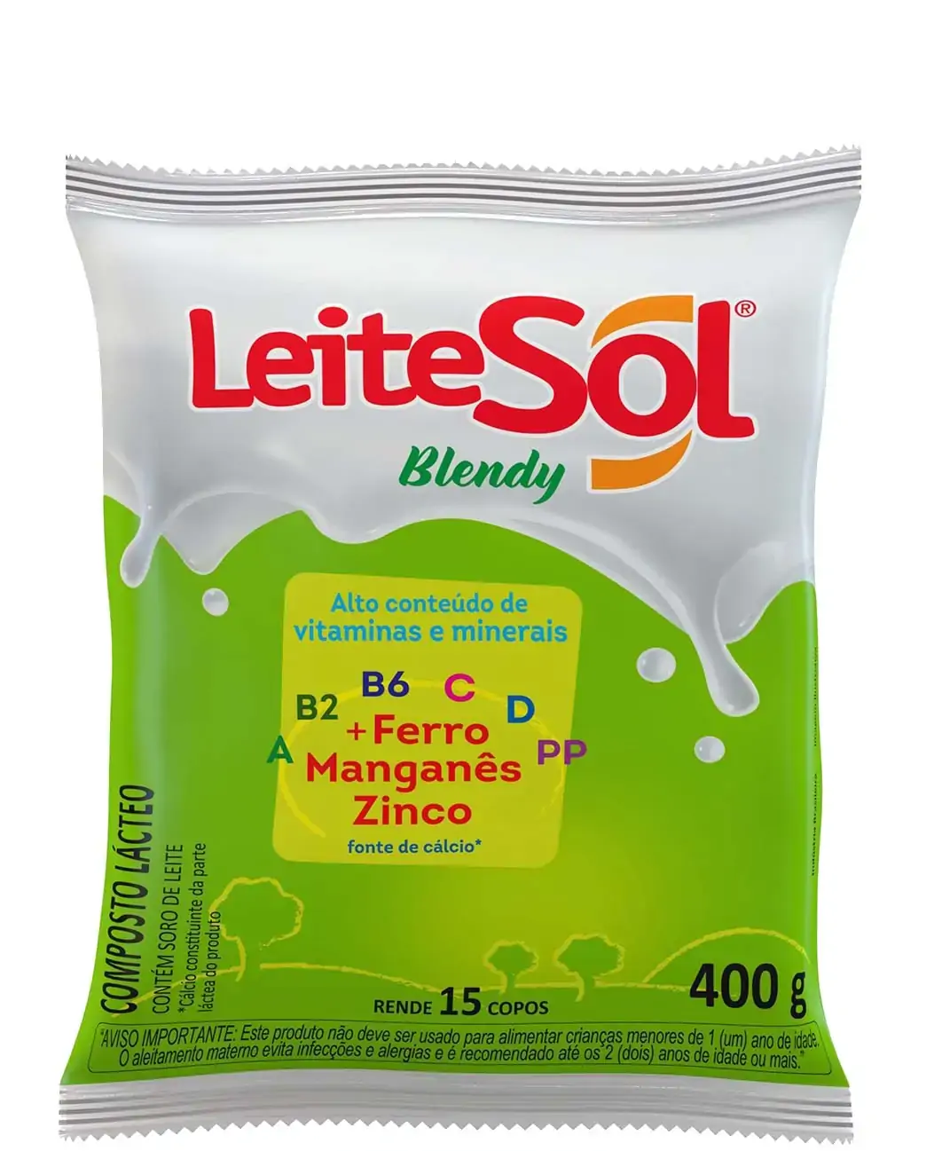 Composto Lácteo Leitesol Blendy Pacote 400g