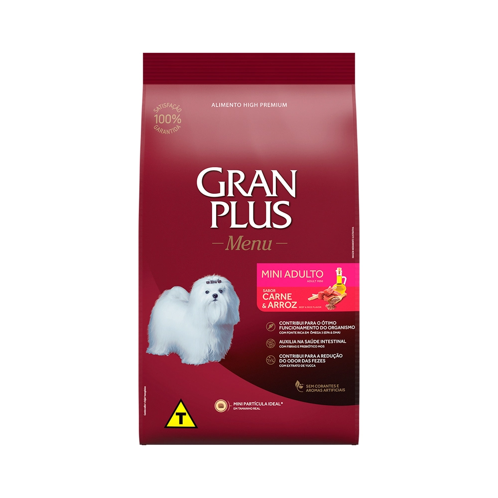 Racao Gran Plus Mini Adulto 1kg