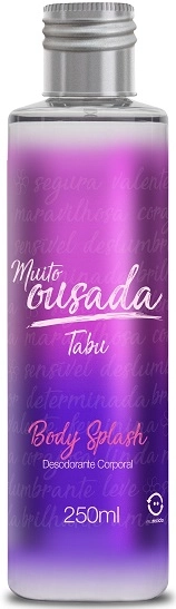 Desodorante Body Splash Sou Ousada Tabu Frasco 250ml