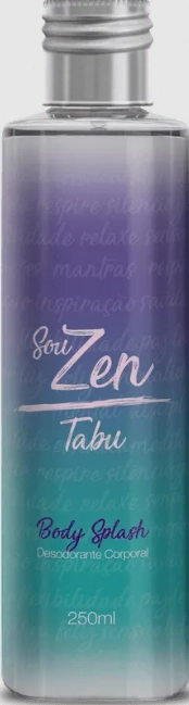 Desodorante Body Splash Sou Zen Tabu Frasco 250ml