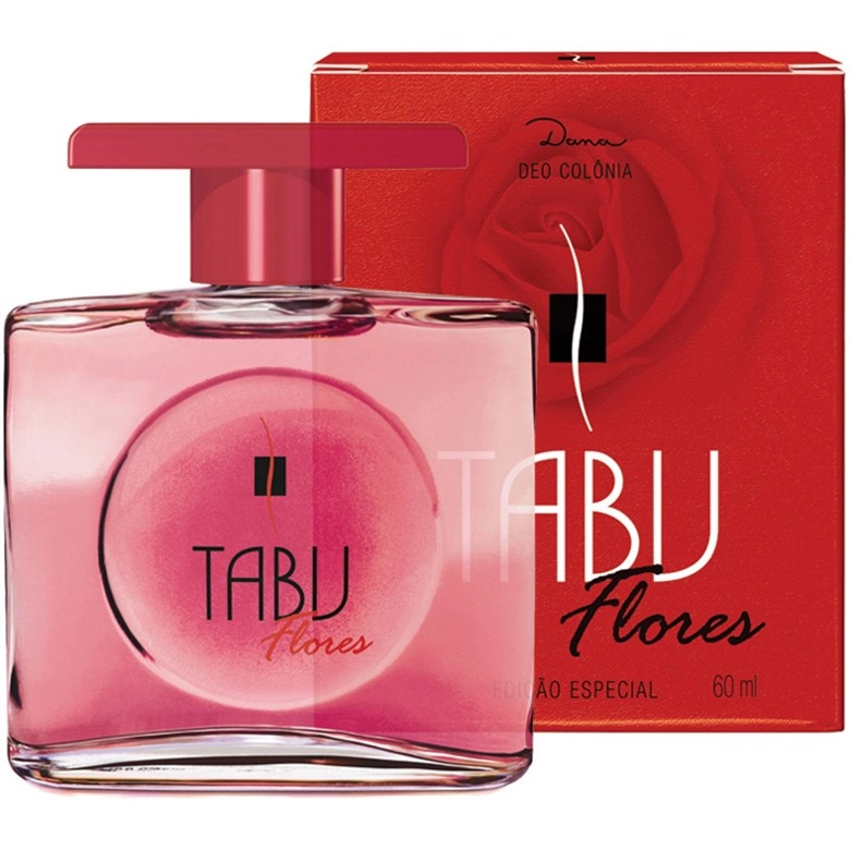 Deo Colônia Flores Tabu Caixa 60ml