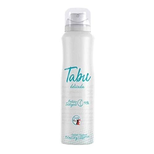 Desodorante Aerossol Invisible Delicada Tabu 150ml Spray