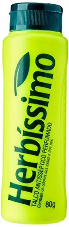 Talco Para Pés E Axila Antisséptico Herbíssimo Frasco 80g