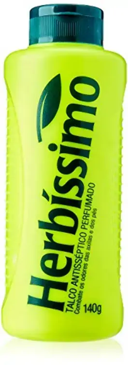 Talco Para Pés E Axila Antisséptico Herbíssimo Frasco 140g