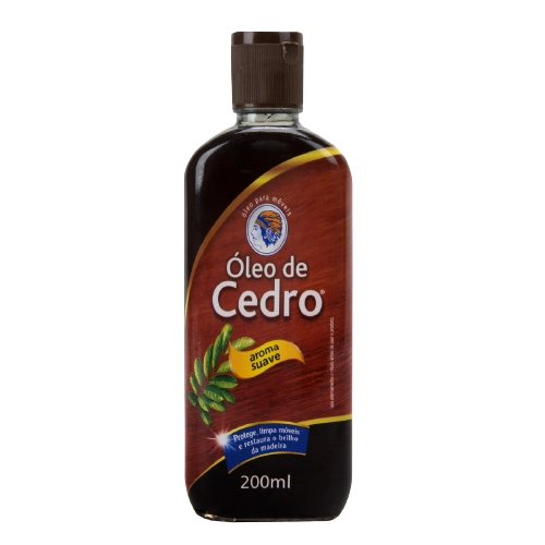 óleo Para Móveis Suave óleo De Cedro Frasco 200ml