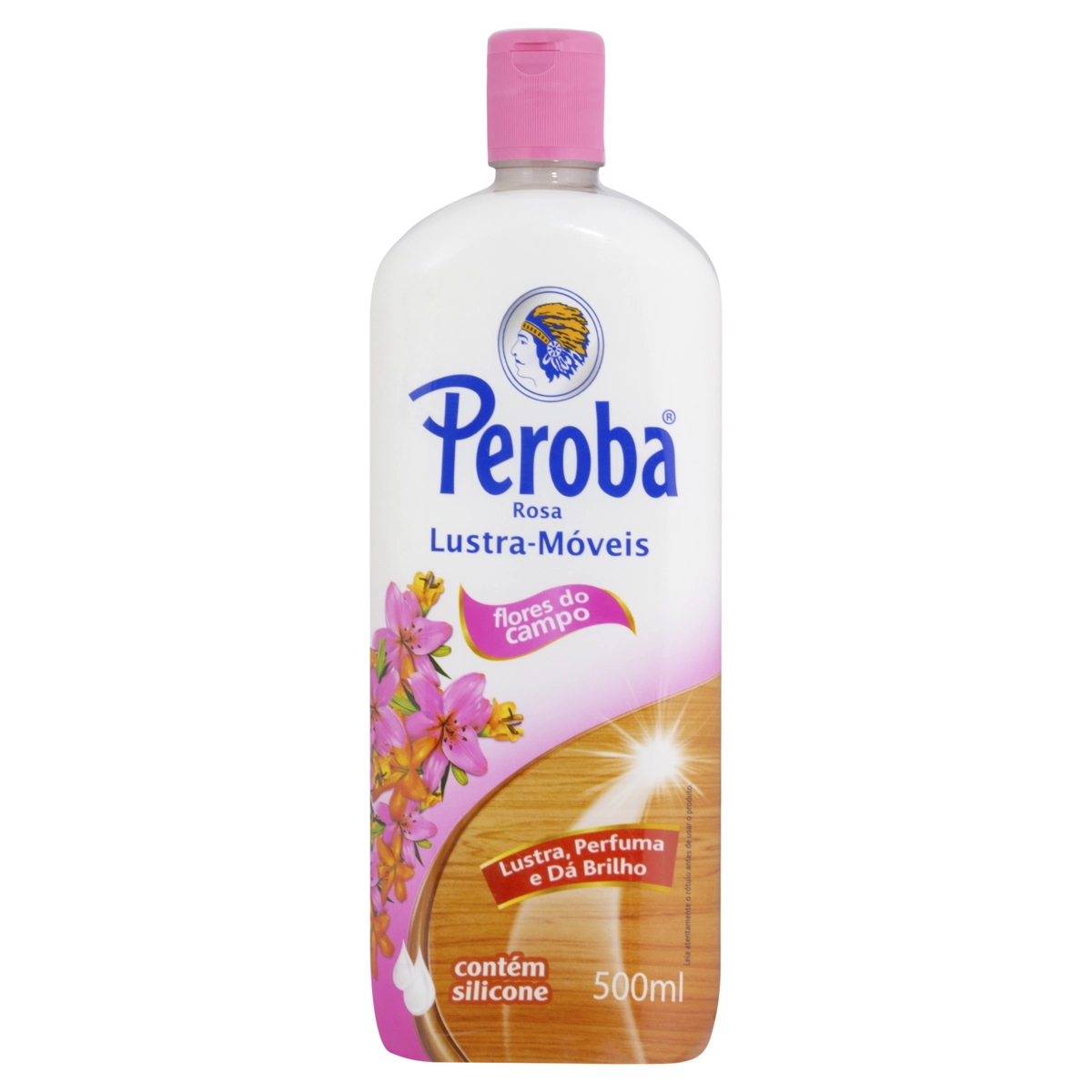 Lustra Móveis Flores Do Campo Peroba Frasco 500ml