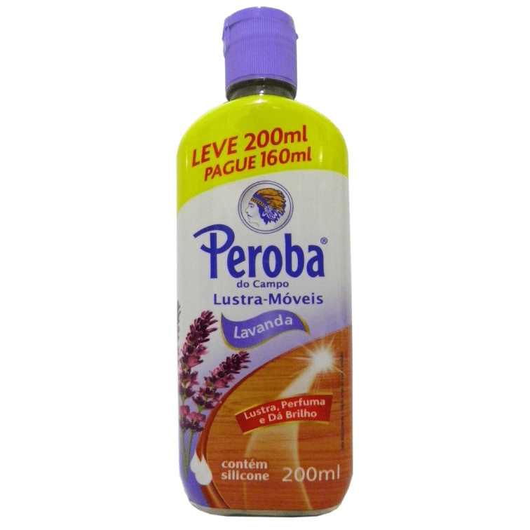 Lustra Moveis Peroba Lv200ml Pg160ml P.rosa