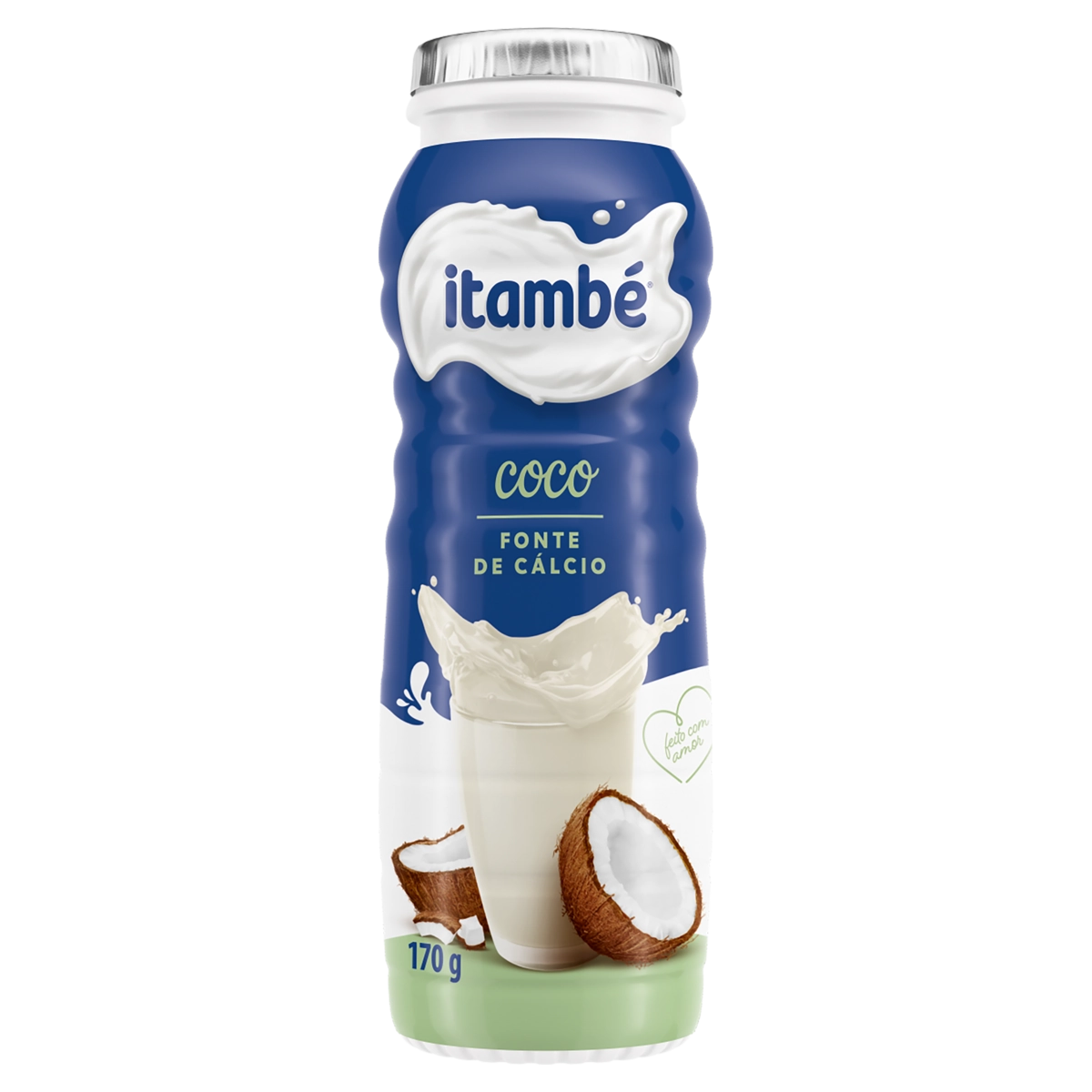 Iogurte Parcialmente Desnatado Coco Itambé Frasco 170g