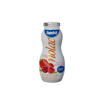 Iogurte Parcialmente Desnatado Frutas Vermelhas Itambé Frasco 170g