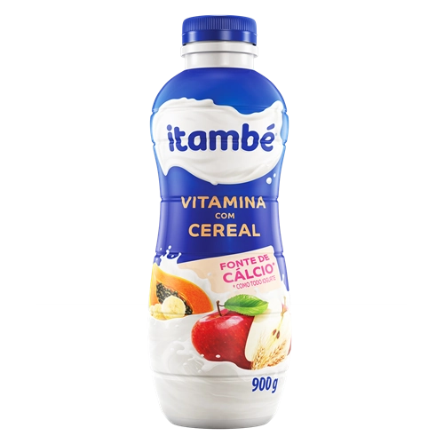 Iogurte Vitamina Com Cereal Itambé Garrafa 850g