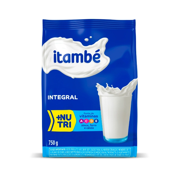 Leite Pó Integral Itambé Pacote 750g
