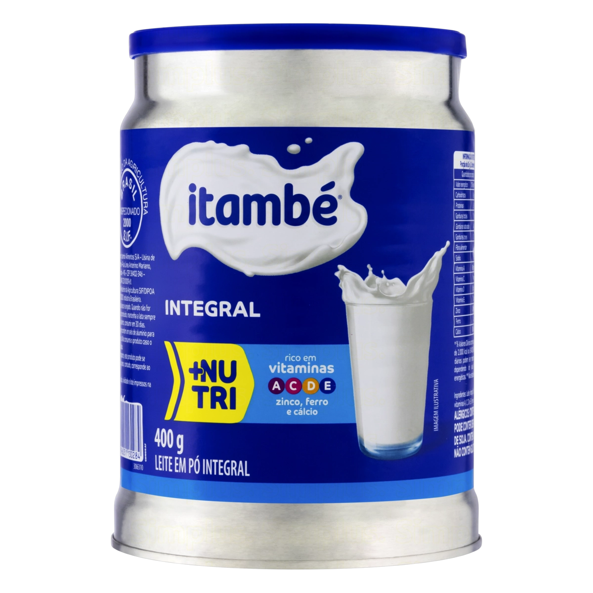 Leite Pó Integral Itambé Lata 380g