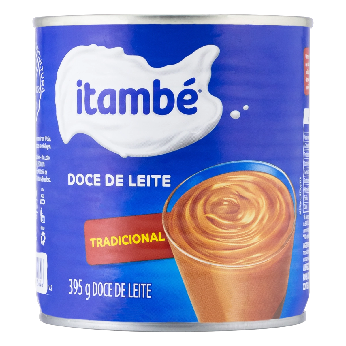 Doce De Leite Tradicional Itambé Lata 395g