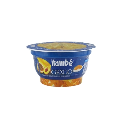 Iogurte Grego Itambé Bicamada Frutas Amarelas