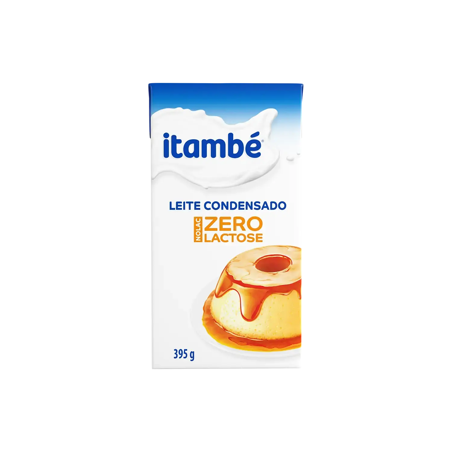 Leite Condensado Zero Lactose Itambé Nolac Caixa 395g
