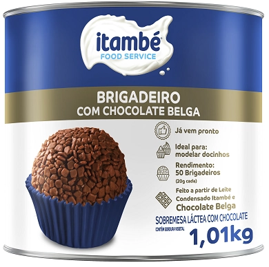 Brigadeiro C/choco Belga Sobr Lact 1,01k Lt Itambe