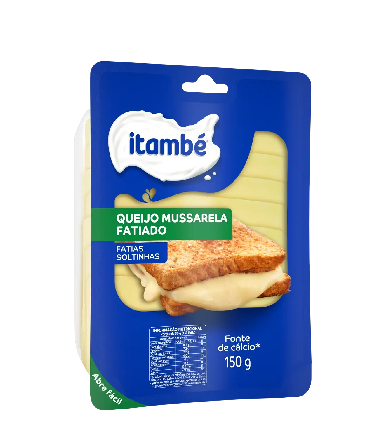 Queijo Mussarela Fatiado Itambé 150g